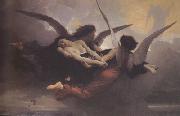 A Soul Brought to Heaven (mk26), Adolphe William Bouguereau